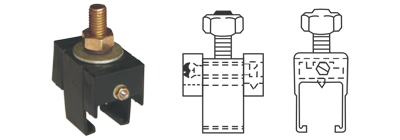 Bar, cover and pin assembly - 4 mts. long